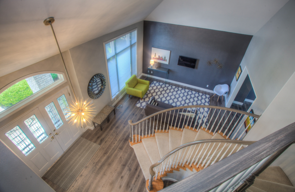 Intérieur d'un logement locatif moderne